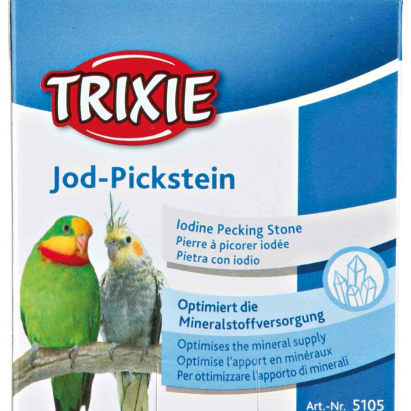 Jod Pickstein - minerální blok pro velké papoušky 90g TRIXIE