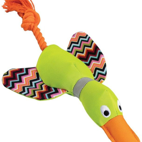 Kachna ležící 33 cm, plyš / bavlna, HipHop