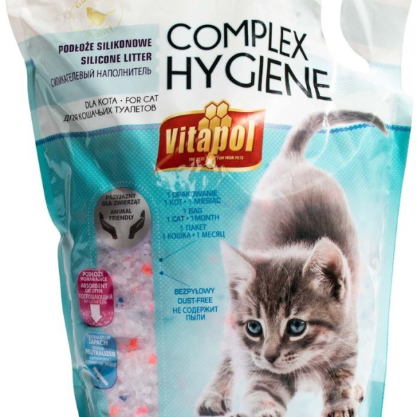 VITAPOL silicagel COMPLEX HYGIENE pro kočky