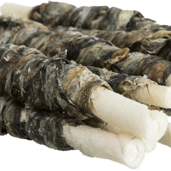 DENTAfun-tyčinka svázaná rybím masem 10ks, 12cm/75g