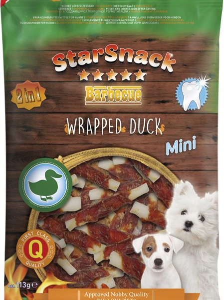 Nobby StarSnack Wrapped Duck MINI pamlsky pro psy