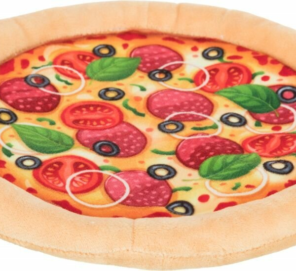 PIZZA, plyšová pizza, ø 26 cm