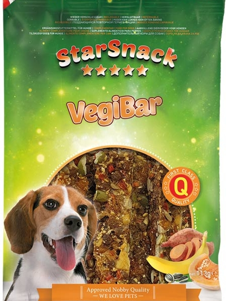 Nobby StarSnack Vegi Bar pamlsky pro psy 113g