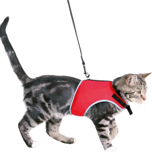 XCat postroj vestička pro kočky 24-42cm/1,20m