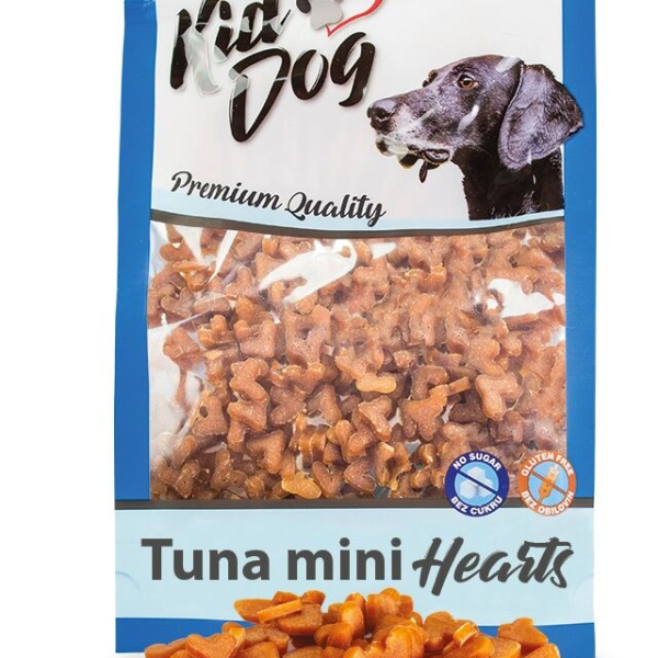 KIDDOG mini srdíčka z tuňáka 70 g