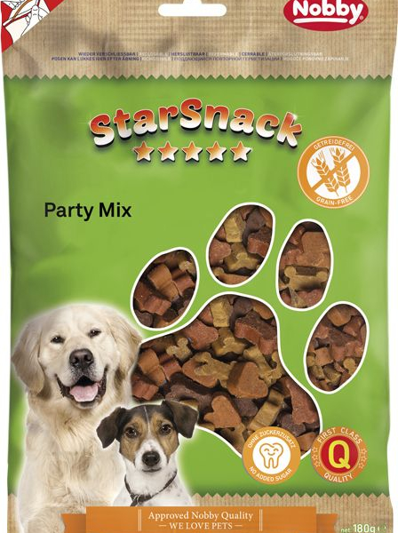 Nobby StarSnack Party Mix GRAIN FREE pamlsky 180g