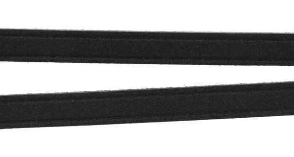 Kožená rozdvojka S-M-S 30 cm/ černá