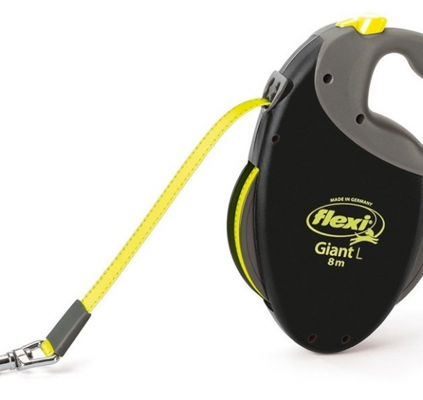 Flexi Giant L Neon vodítko pásek