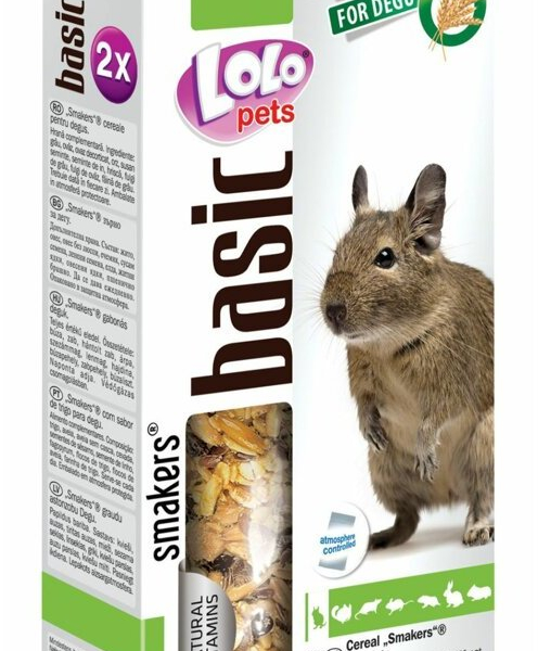 LOLO SMAKERS 2 klasy s cereáliemi pro osmáky degu 90 g
