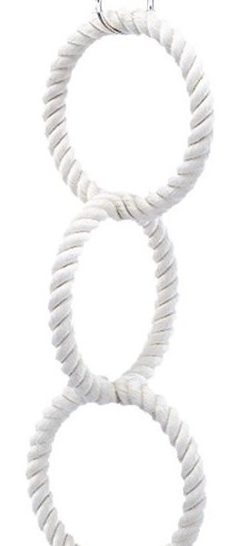 Nobby bavlněné 3 kruhy pro papoušky