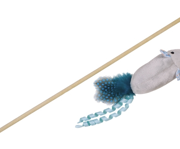 Nobby hračka pro kočky udice s plyšovou myškou s catnipem 95cm