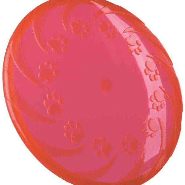 Létající talíř velký 22 cm, termoplast.guma TPR, robustní