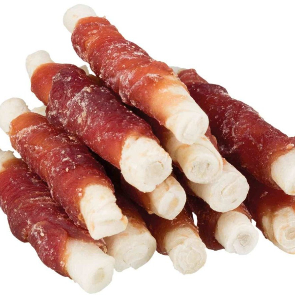 DENTAfun MINI žvýkací tyčinky s kachním masem 6 cm 120 g