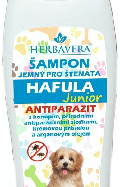 Šampon Hafula JUNIOR antiparazitní, 250 ml