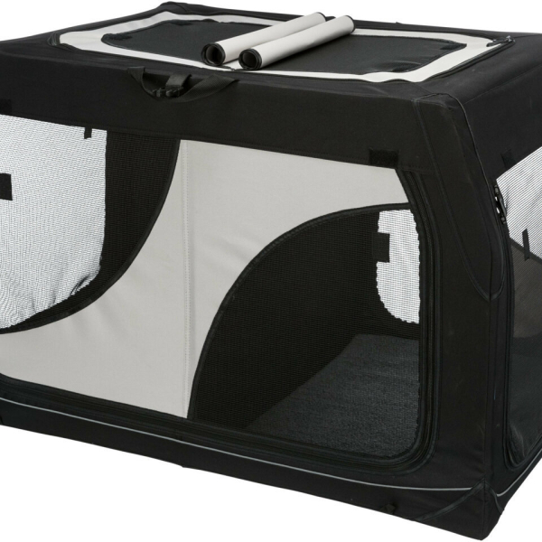 Transpor.nylon. box Vario DOUBLE 91x60x61/57 cm černo-šedý