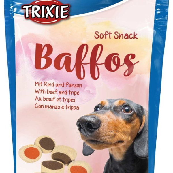 Soft Snack BAFFOS - mini kolečka hovězí, dršťky 75 g