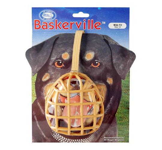 Baskerville náhubek plast vel