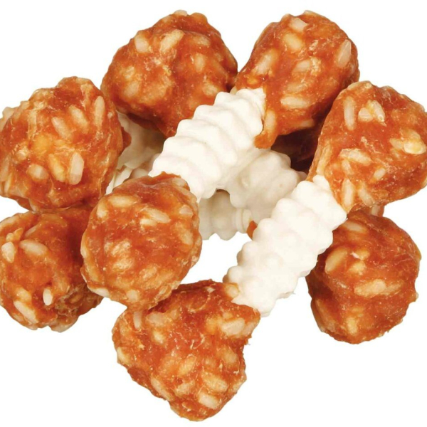 DENTAfun žvýkací činky s kuřecím masem 6 ks/100 g