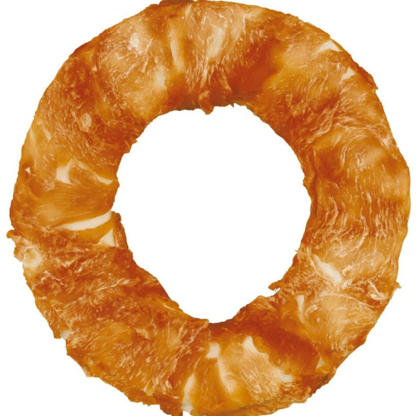 DENTAfun - buvolí kruh obalený kuřecím masem 20 cm/225 g