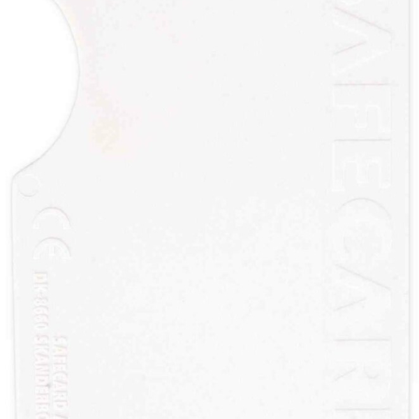 SAFECARD - plastová karta na vytahování klíšťat 8x5 cm