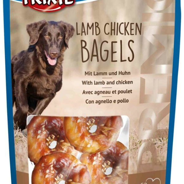 Premio LAMB CHICKEN BAGELS - jehněčí kroužky s kuřecím