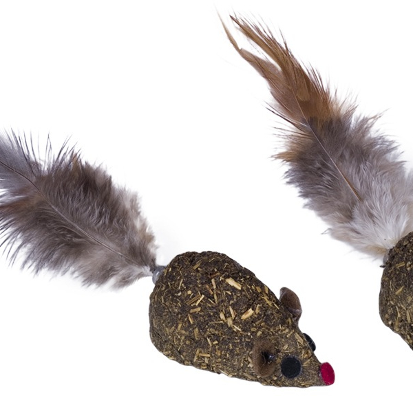 Nobby hračka pro kočky catnipové myšky 10,5 cm