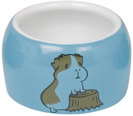 Nobby HAMSTER keramická miska pro hlodavce modro-bílá 8