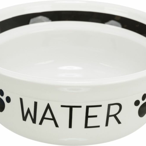 Náhradní keramická miska "Water" pro # 24640, ø 13 cm, bílá