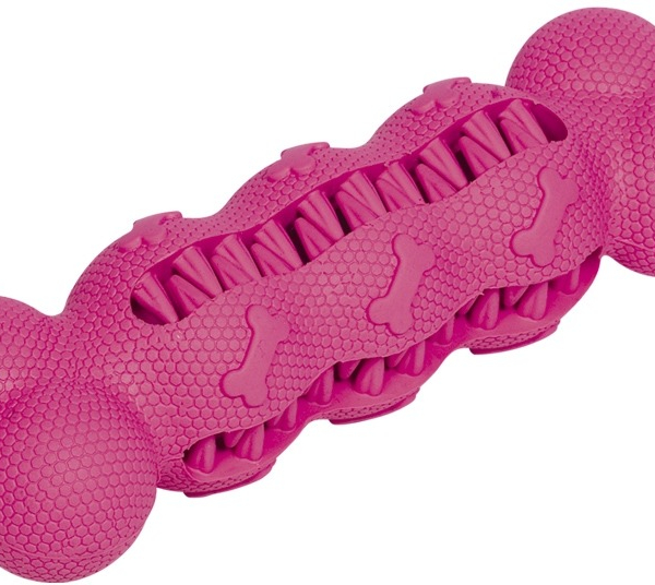 Nobby hračka dentální kost pro psy 17 cm růžová