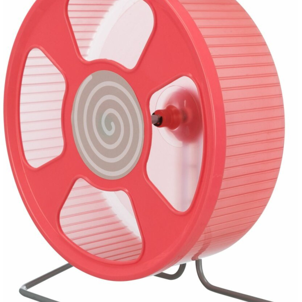 Tréninkové kolo pro myši malé, plastové 20 cm, kov.stojan