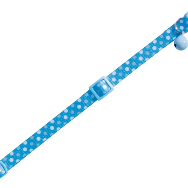 Nobby Circle Blue obojek s rolničkou pro kočky