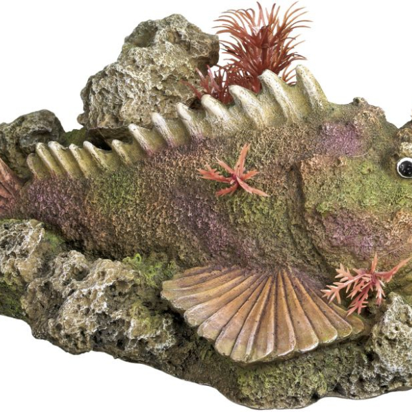 Nobby akvarijní dekorace Stone Fish 21 x 14,5 x 9 cm