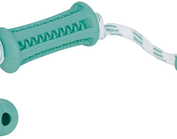 Nobby Dental hračka pro psy gumový váleček s mátou 37x9cm