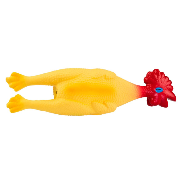 Kuřátko ležící se zvukem 15 cm, latex, HipHop