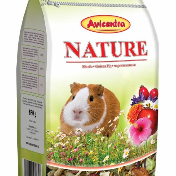 AVICENTRA NATURE PREMIUM morče 850g