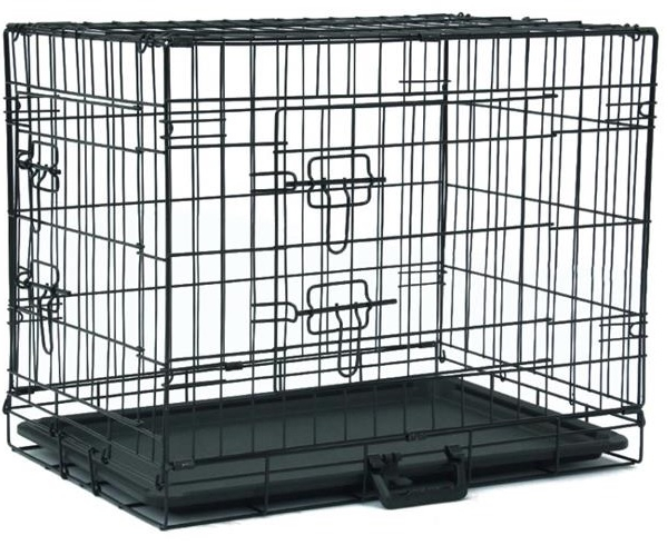 AK Pets skládací klec černá 107 x 7