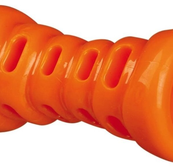 Soft Strong kost TPR termoplastová guma 13 cm, oranžová - DOPRODEJ