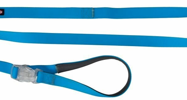 Neonové vodítko se svítící karabinou S-L 1,2-1,8m/25mm - DOPRODEJ (RP 2,10 Kč)