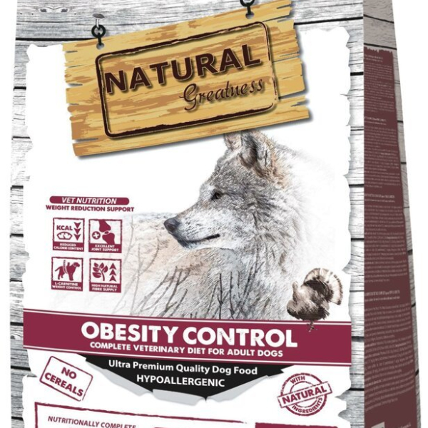 Natural Greatness OBESITY CONTROL veterinární dieta pro psy