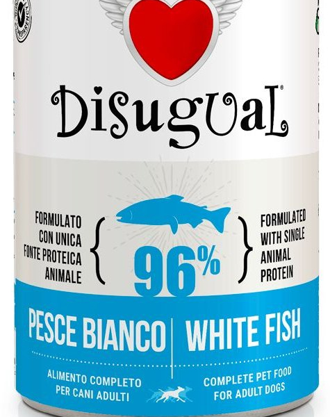 Disugual Dog Single Protein Bílá ryba konzerva