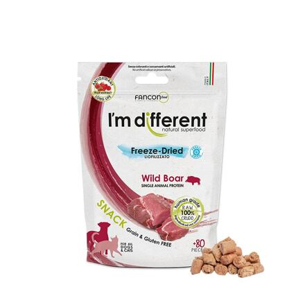 I´M DIFFERRENT SNACK - mrazem sušený pamlsek