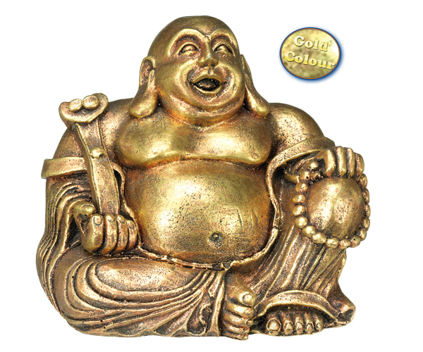 Nobby akvarijní dekorace zlatý Buddha 13,5