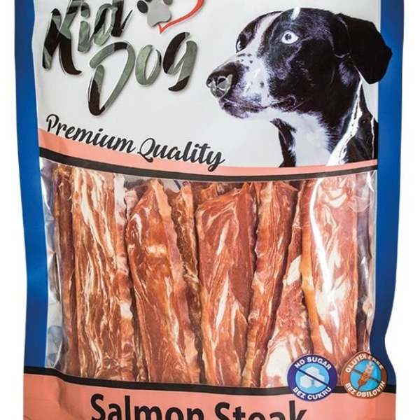 KIDDOG lososový steak v proužku