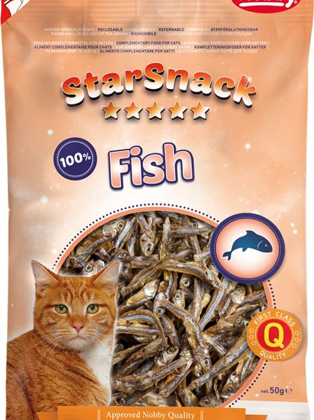 Nobby StarSnack Cat sušené rybičky ančovičky 85g