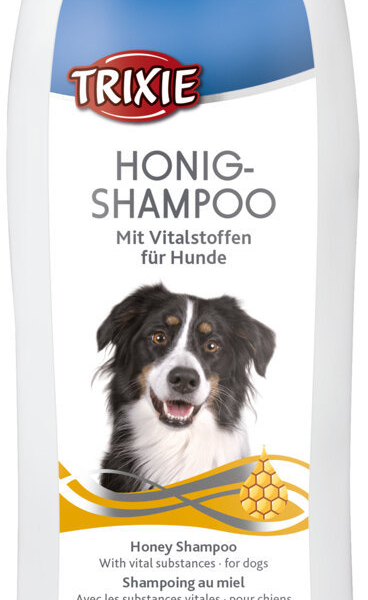 Medový šampon 250 ml TRIXIE - antibakteriální a odmašťující