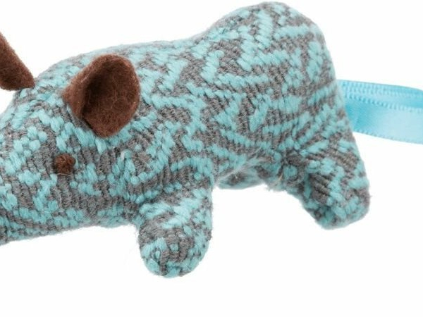 Nosál koati, hračka pro kočky, polyester, 8cm - DOPRODEJ