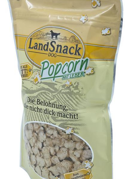LandSnack pamlsky pro psy Popcorn s játry 100g