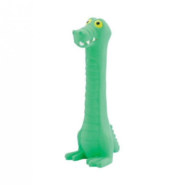 Nobby Beanpole latexová hračka krokodýl 18cm