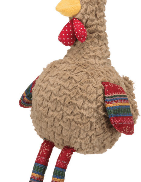 Rooster, plyšový kohout, šustivá folie uvnitř, 60cm