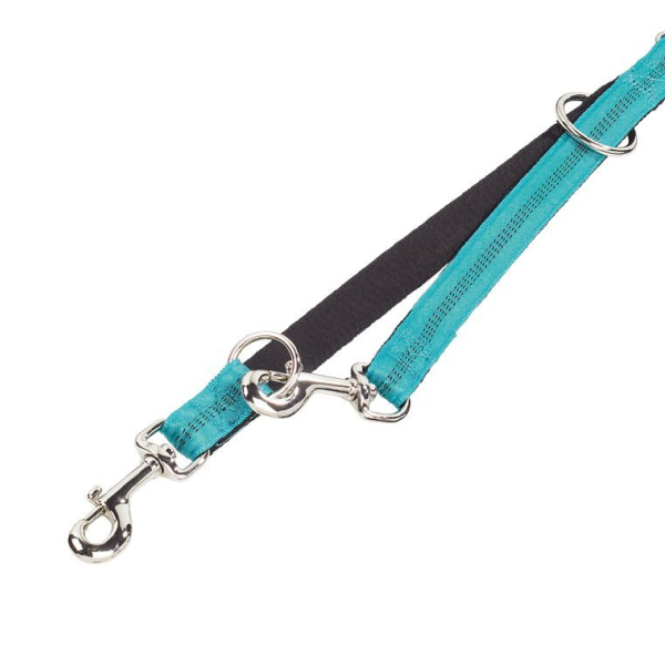 Nobby SOFT GRIP vodítko 200cm / 25mm tyrkysová